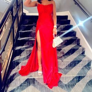 Sherri Hill Designer Gown.